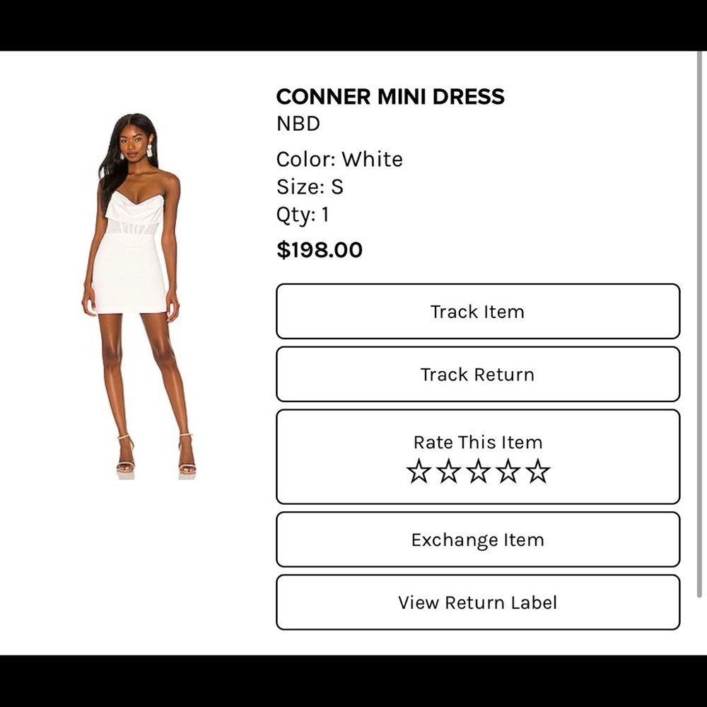 NBD dress